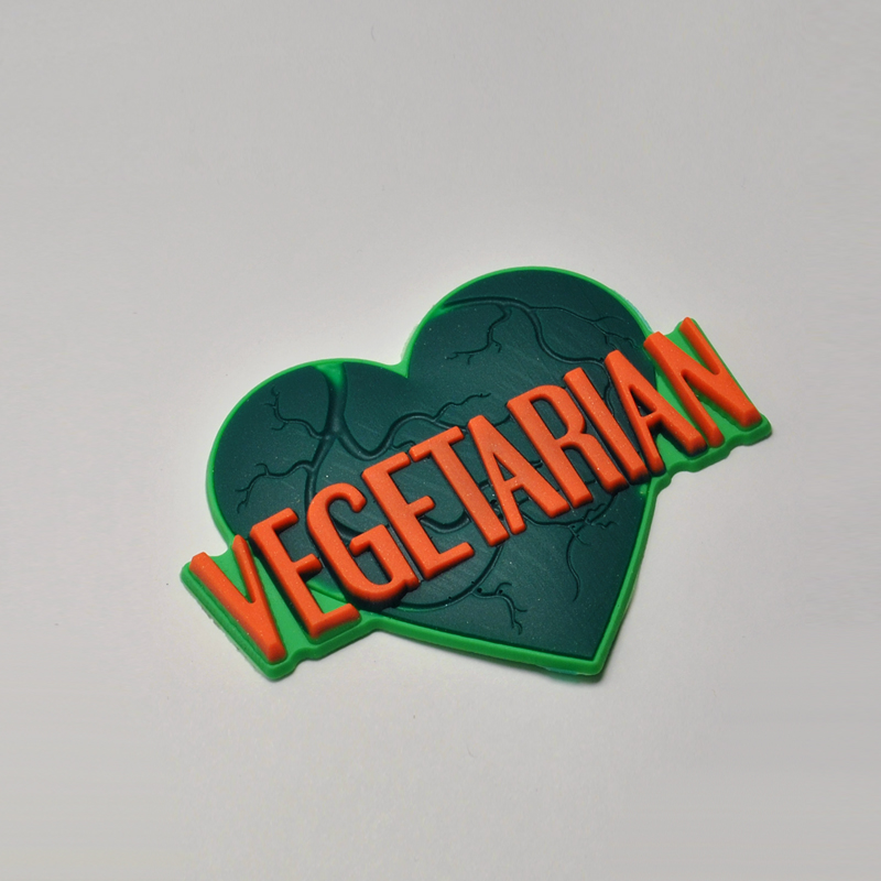 GO VEGAN VEGETERIAN - пластиковые аксессуары - 